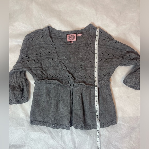Vintage juicy couture Y2K bell sleeve cardigan size S - Picture 6 of 9